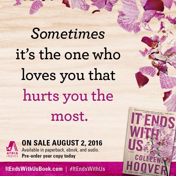 It Ends with Us by Colleen Hoover is LIVE! - ShhMomsReading®ShhMomsReading®