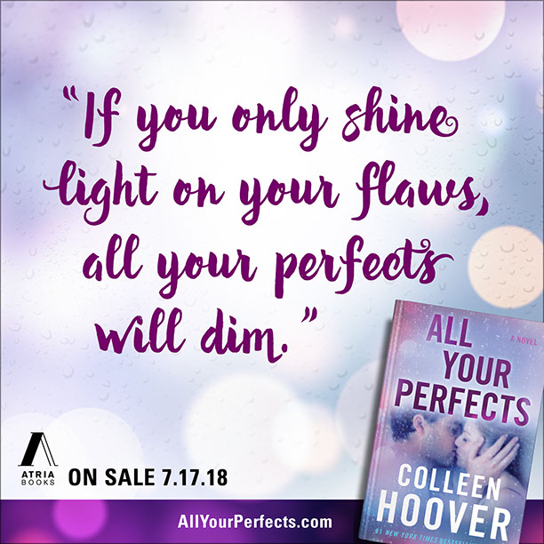 5 stars for all your perfects by colleen hoover