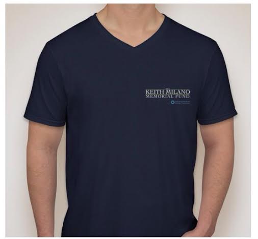 The Keith Milano t-shirt front