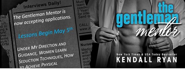 Feature Friday Exclusive and Giveaway: The Gentleman Mentor by Kendall