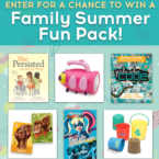 Summer Sweep $1,000 gift card to Melissa + Doug and $1,000 worth of children’s books
